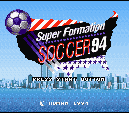 Super Formation Soccer 95 screenshot 3 for Super Famicom